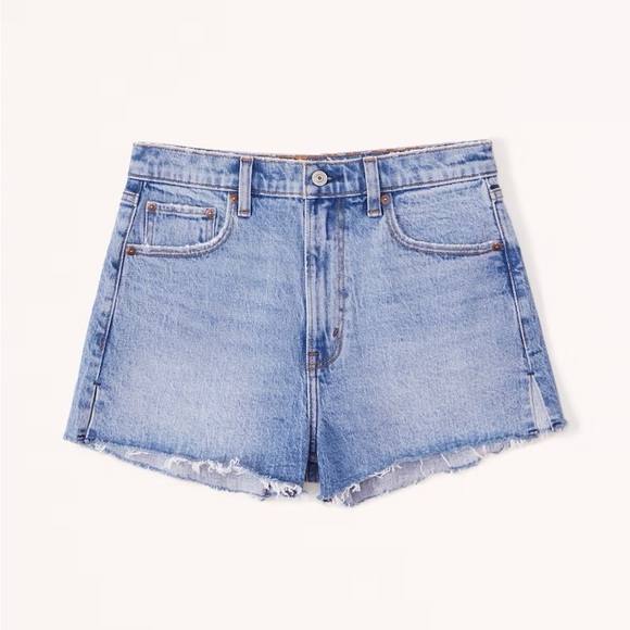 Abercrombie & Fitch High Rise Mom Short - Picture 1 of 7